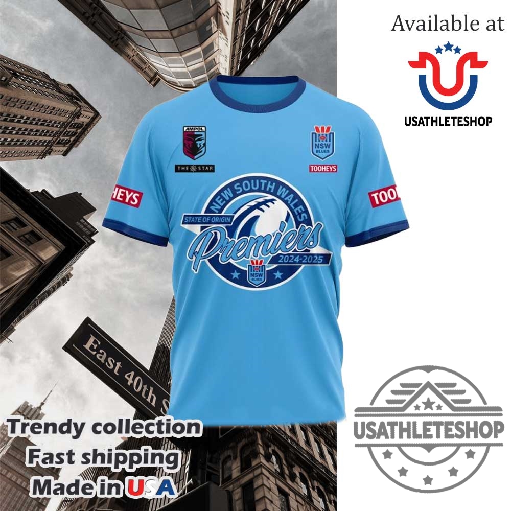 New South Wales Blues Premier 2024 2025 State Of Origin Shirt 4 New South Wales Blues Premier 2024 2025 State Of Origin Shirt