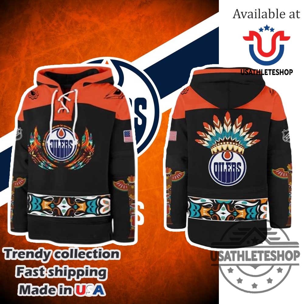 Edmonton Oilers Native American Heritage Special Hockey Jersey
