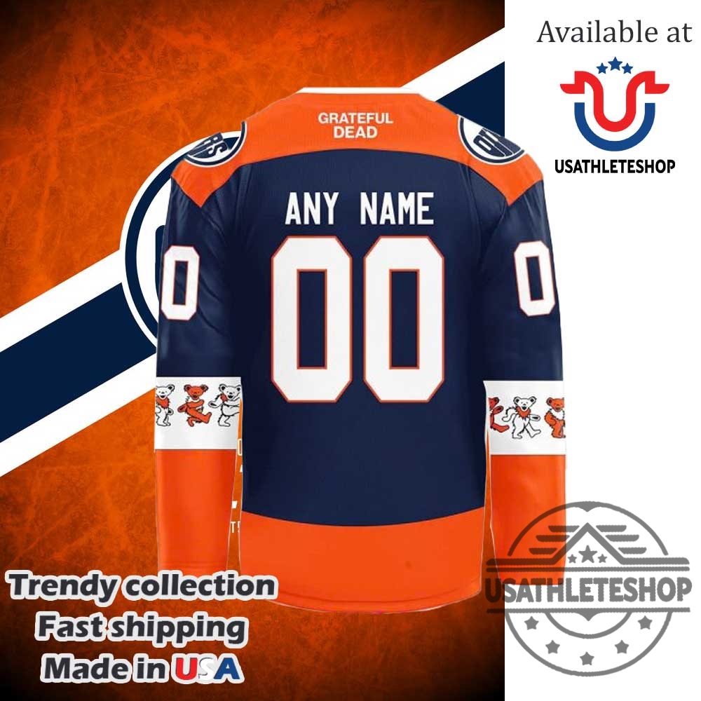 Edmonton Oilers Grateful Dead Night 2024 Hockey Jersey 7 Edmonton Oilers Grateful Dead Night 2024 Hockey Jersey