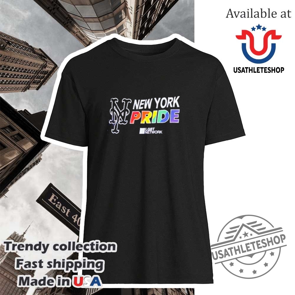 "Top 5 Custom Sports Shoes and Shirts for 2025 Fans" 11 New York Mets Pride Pride Night Lgbt Pride Month Shirt