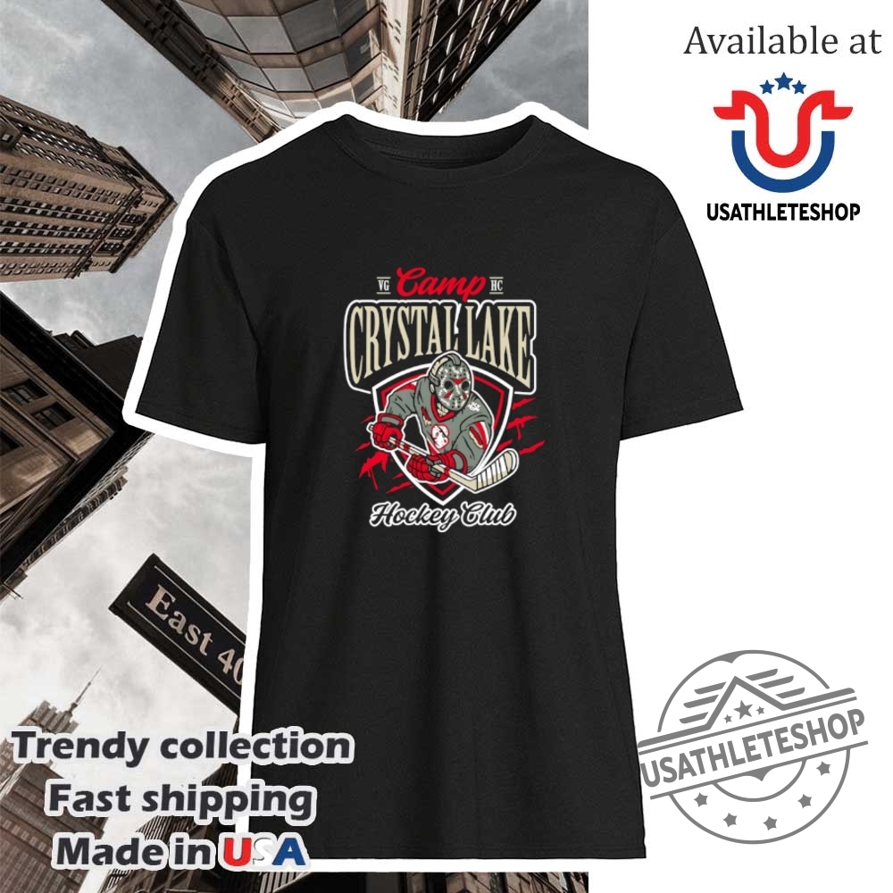 "Top 5 Custom Sports Shoes and Shirts for 2025 Fans" 22 Camp Crystal Lake Hockey Club Tshirt