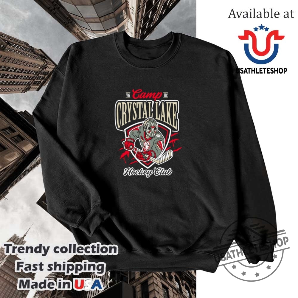 Camp Crystal Lake Hockey Club Tshirt 5 Camp Crystal Lake Hockey Club T-shirt