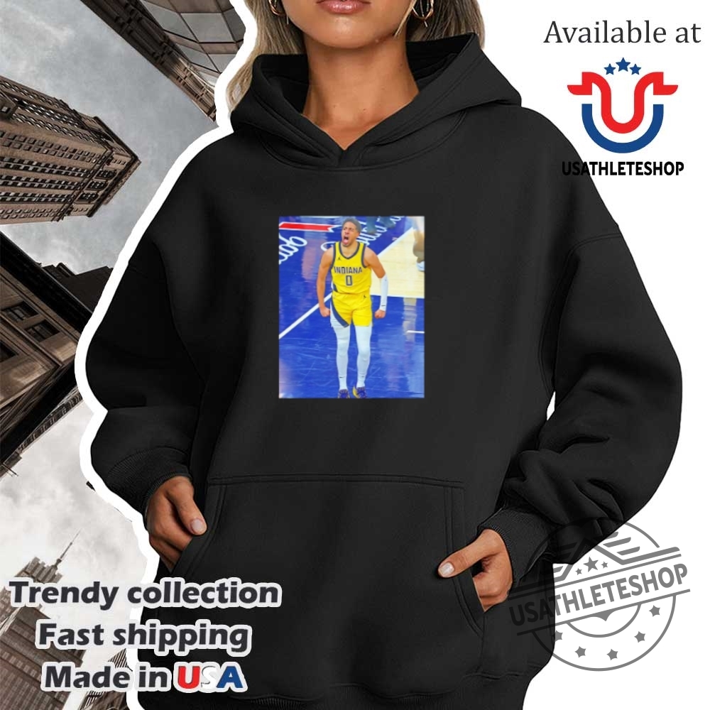 Tyrese Haliburton Indiana Pacers Game Frames Shirt 4 Tyrese Haliburton Indiana Pacers Game Frames shirt