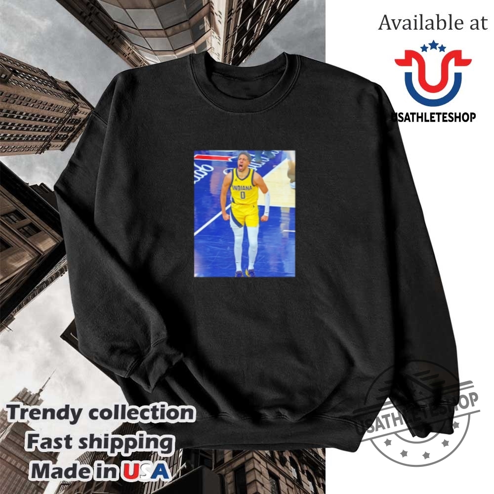 Tyrese Haliburton Indiana Pacers Game Frames Shirt 5 Tyrese Haliburton Indiana Pacers Game Frames shirt