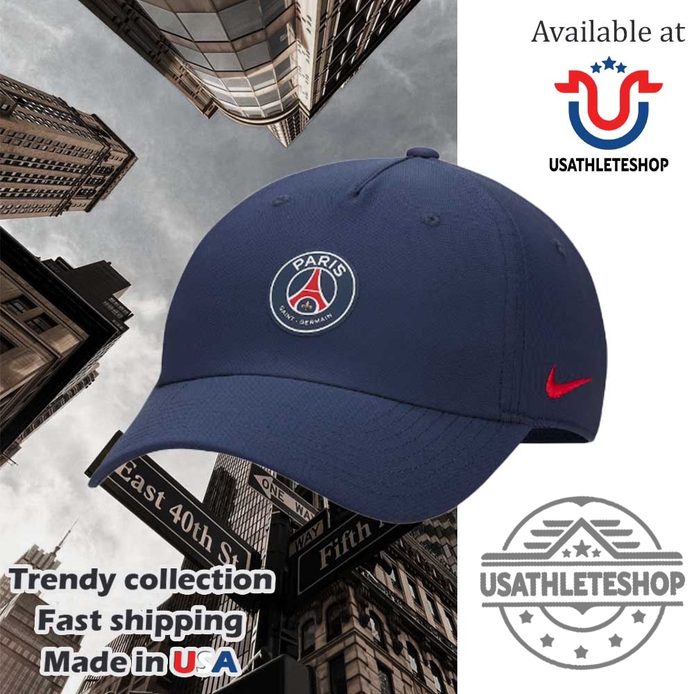 "Top Sports Apparel: Caps and Shirts for Football and Baseball Fans" 2 Paris Saintgermain Club Nike Football Embroidered Cap