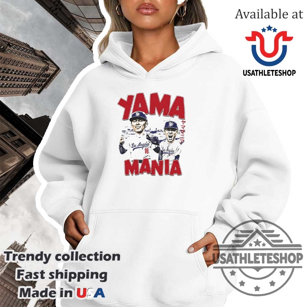 Yamamania Los Angeles Baseball Shirt 4 Yamamania Los Angeles Baseball shirt
