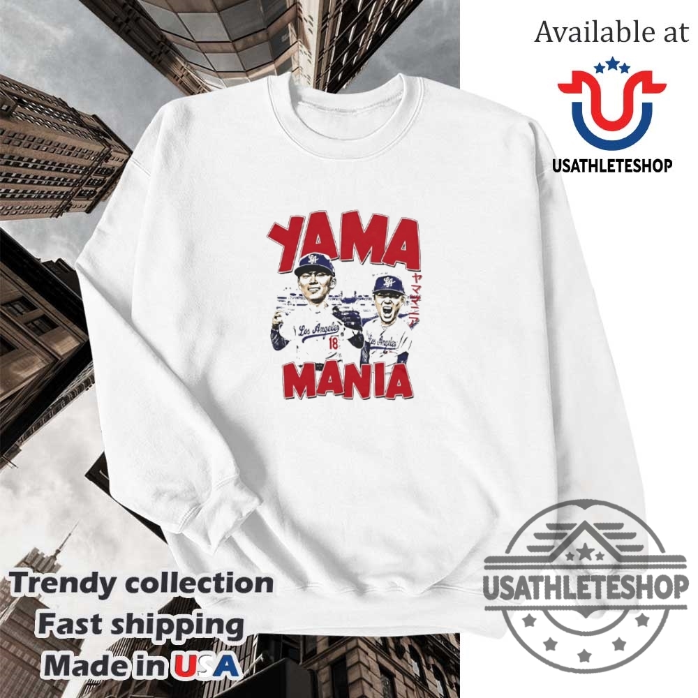 Yamamania Los Angeles Baseball Shirt 5 Yamamania Los Angeles Baseball shirt