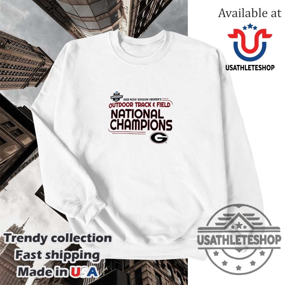 Georgia Bulldogs 2025 Ncaa Womens Outdoor Track And Field National Champions Shirt 5 Georgia Bulldogs 2025 NCAA Womenβs Outdoor Track and Field National Champions shirt