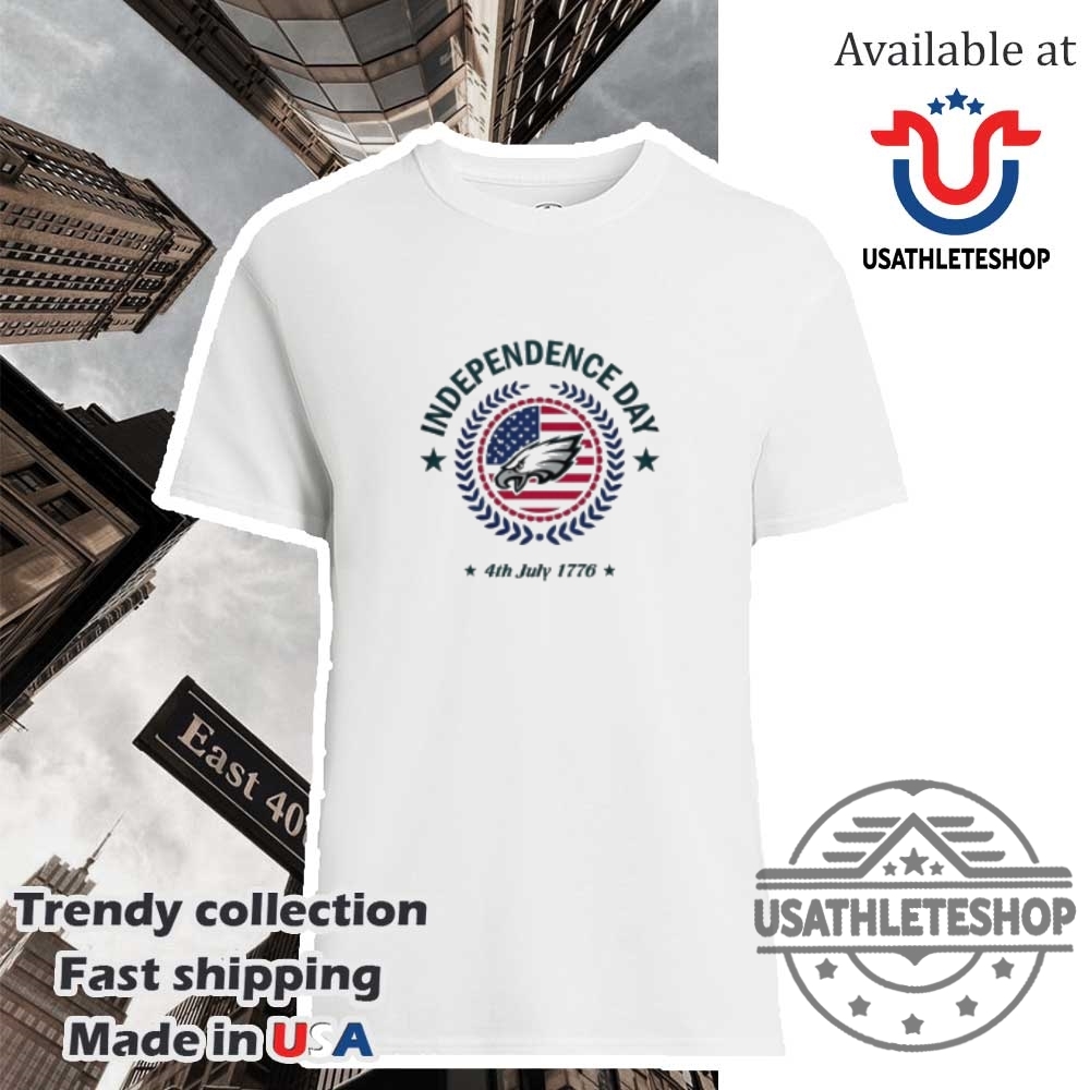 "Top Sports Apparel: Caps and Shirts for Football and Baseball Fans" 10 Nfl Philadelphia Eagles Football Team Independence Day New 2025 Shirt