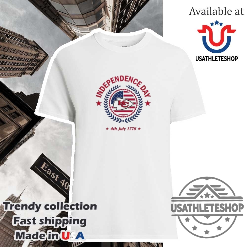 "Top Sports Apparel: Caps and Shirts for Football and Baseball Fans" 12 Nfl Kansas City Chiefs Football Team Independence Day New 2025 Shirt