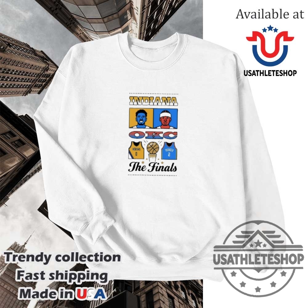 The Nba Finals Indiana Pacers Vs Okc Thunder Tyrese And Shai Shirt 5 The NBA Finals Indiana Pacers vs OKC Thunder Tyrese and Shai shirt