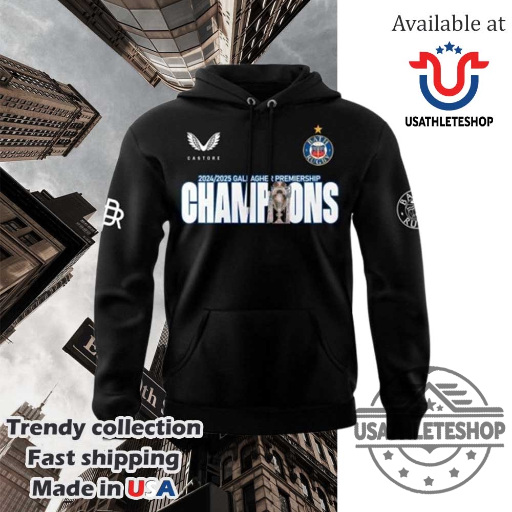 Bath Rugby Treble Winnner 2025 Shirt 6 Bath Rugby TREBLE Winnner 2025 Shirt