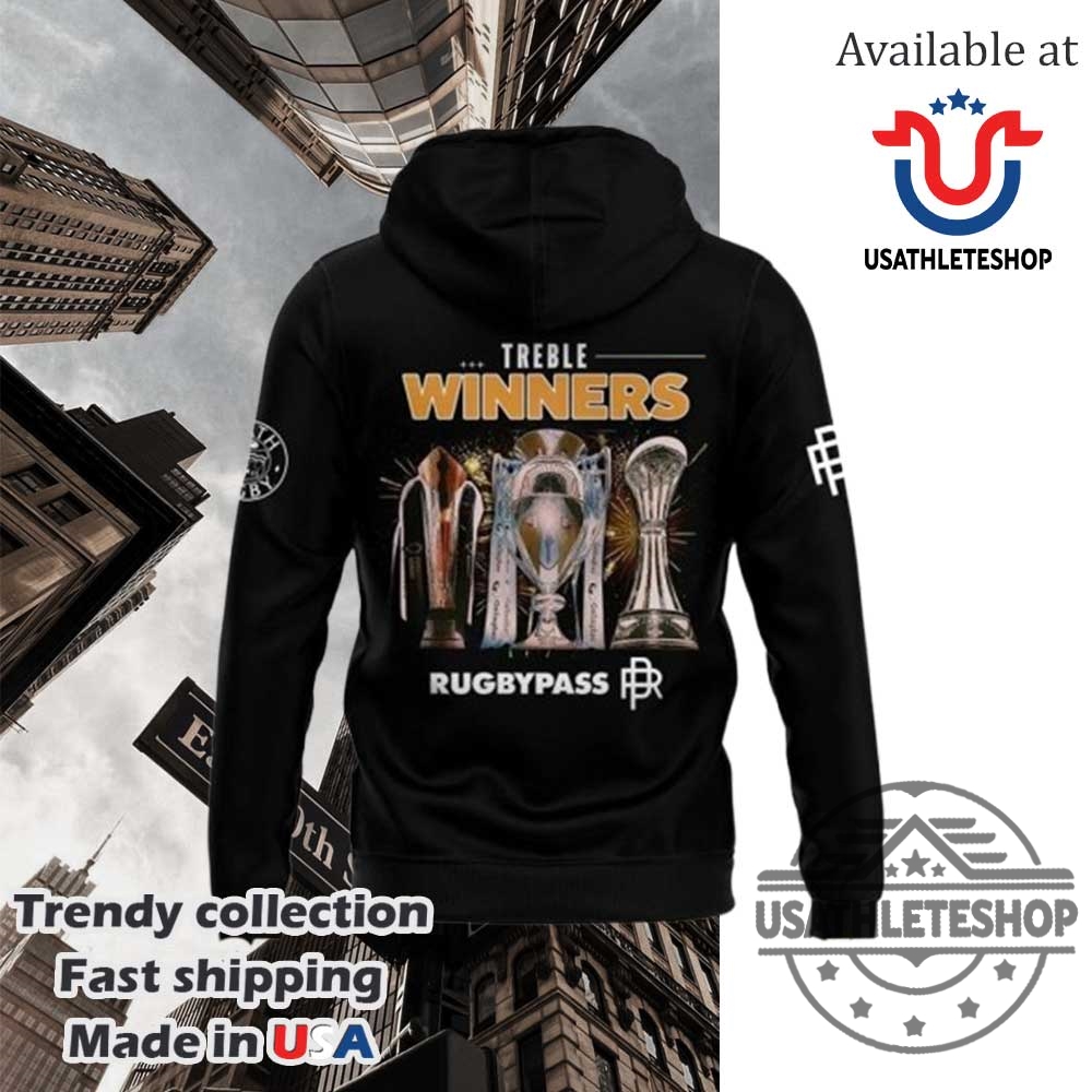 Bath Rugby Treble Winnner 2025 Shirt 7 Bath Rugby TREBLE Winnner 2025 Shirt
