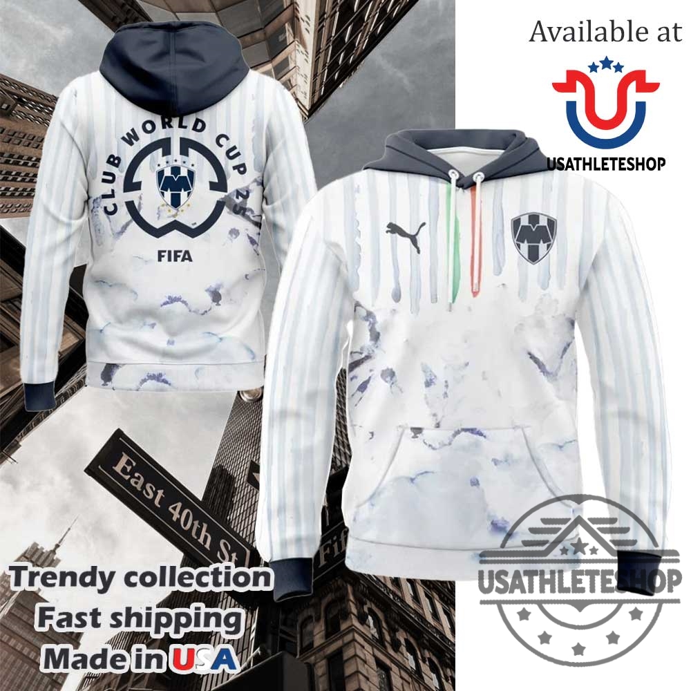"Top 2025 Air Jordan Sneakers and Iconic Sportswear for Fans" 22 C.F. Monterrey 2025 Fifa Club World Cup Hoodie