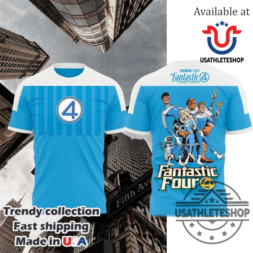 "Top 2025 Air Jordan Sneakers and Iconic Sportswear for Fans" 23 Fantastic Four Blue And White 2025 Shirt