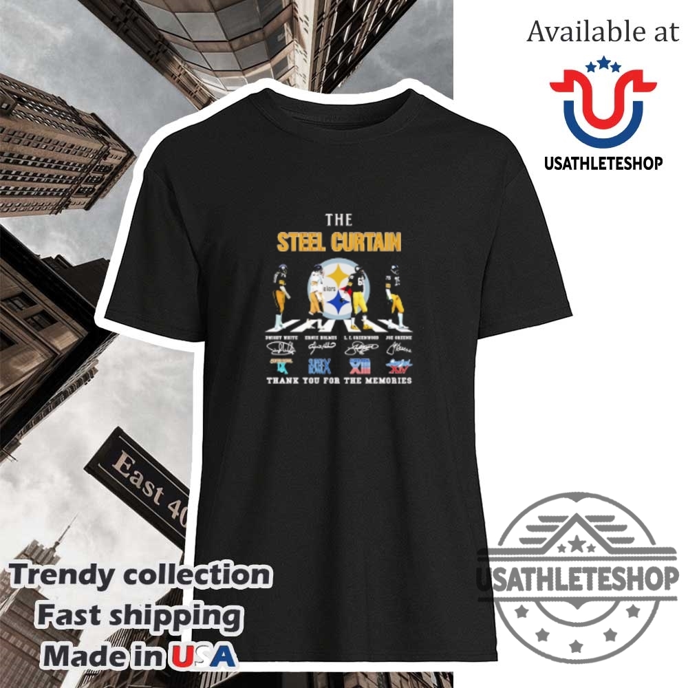 "Top 2025 Air Jordan Sneakers and Iconic Sportswear for Fans" 26 The Steel Curtain Thank You For The Memories Shirt
