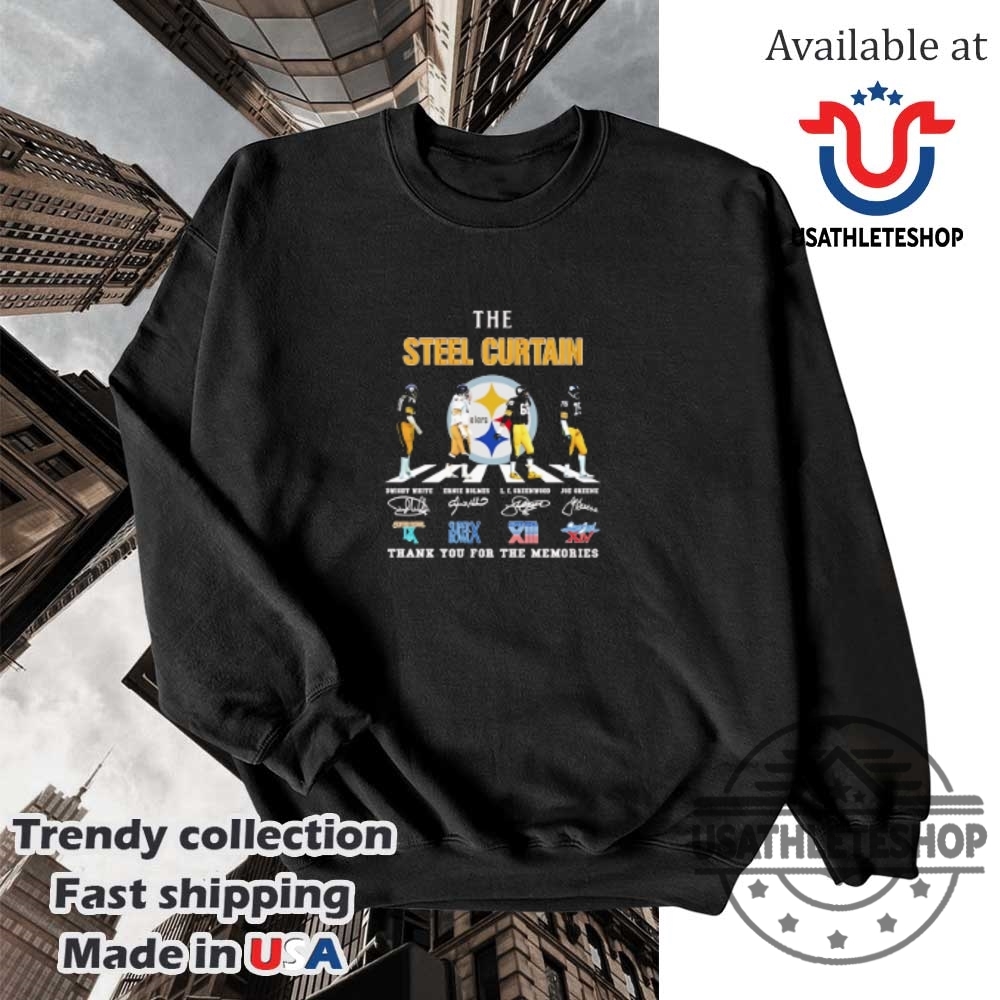 The Steel Curtain Thank You For The Memories Shirt 5 The Steel curtain thank you for the memories shirt