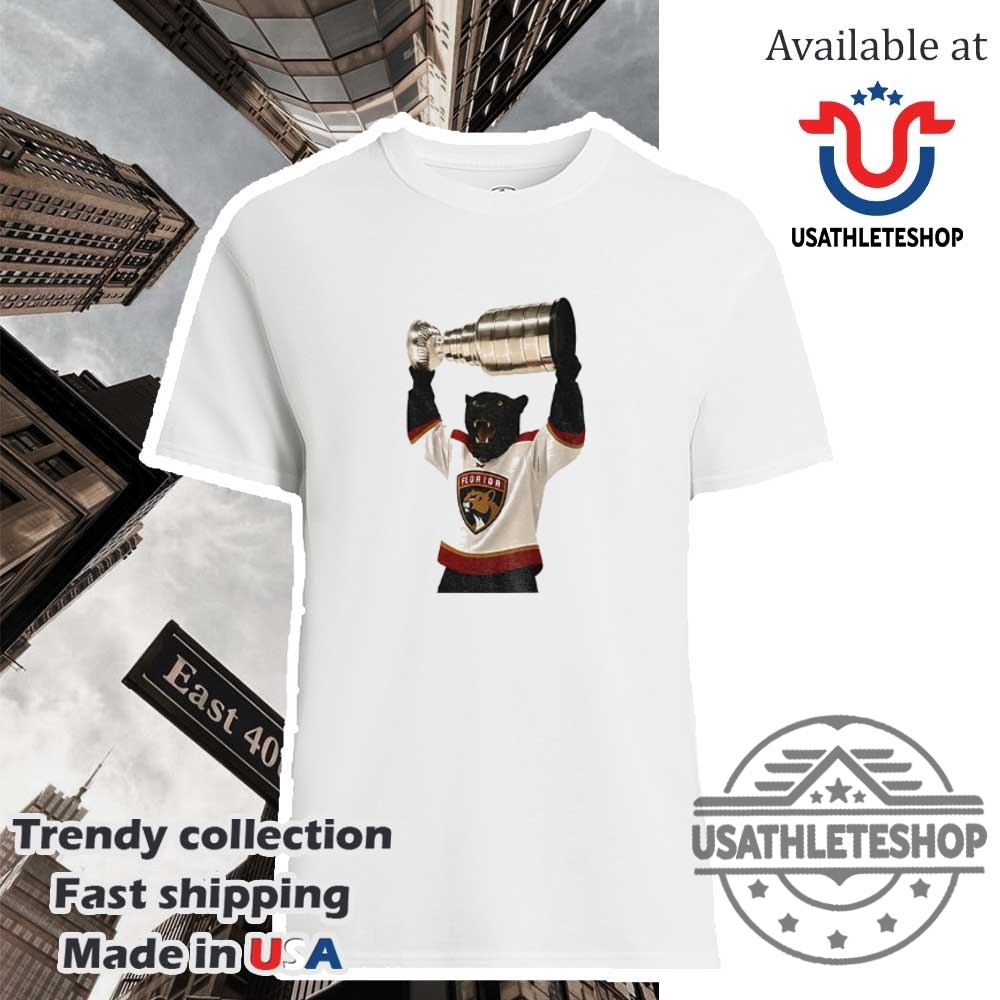 "Top 2025 Air Jordan Sneakers and Iconic Sportswear for Fans" 28 Florida Panthers Nhl Hockey Champions Mascot Holding Trophy Shirt