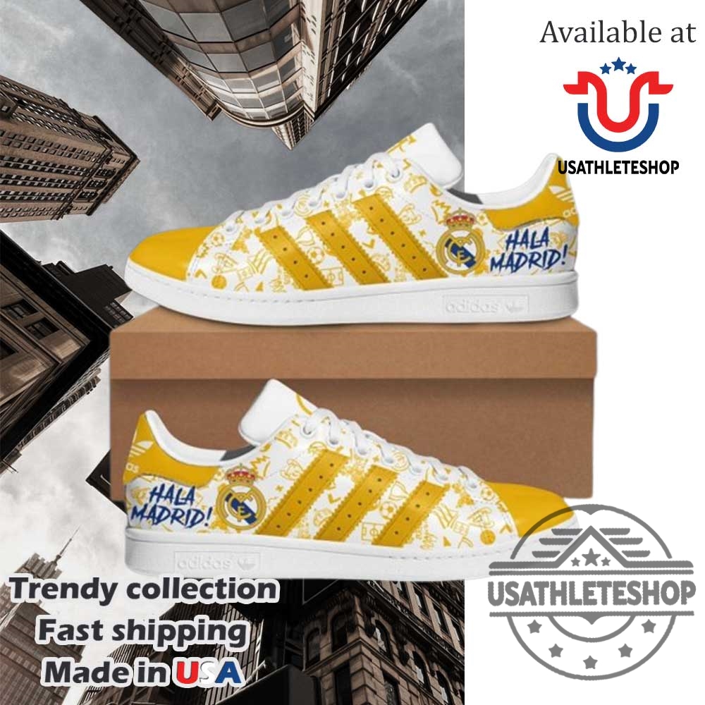 "Top 2025 Air Jordan Sneakers and Iconic Sportswear for Fans" 33 Real Madrid Hala Madrid Special Edition Stan Smith Shoes