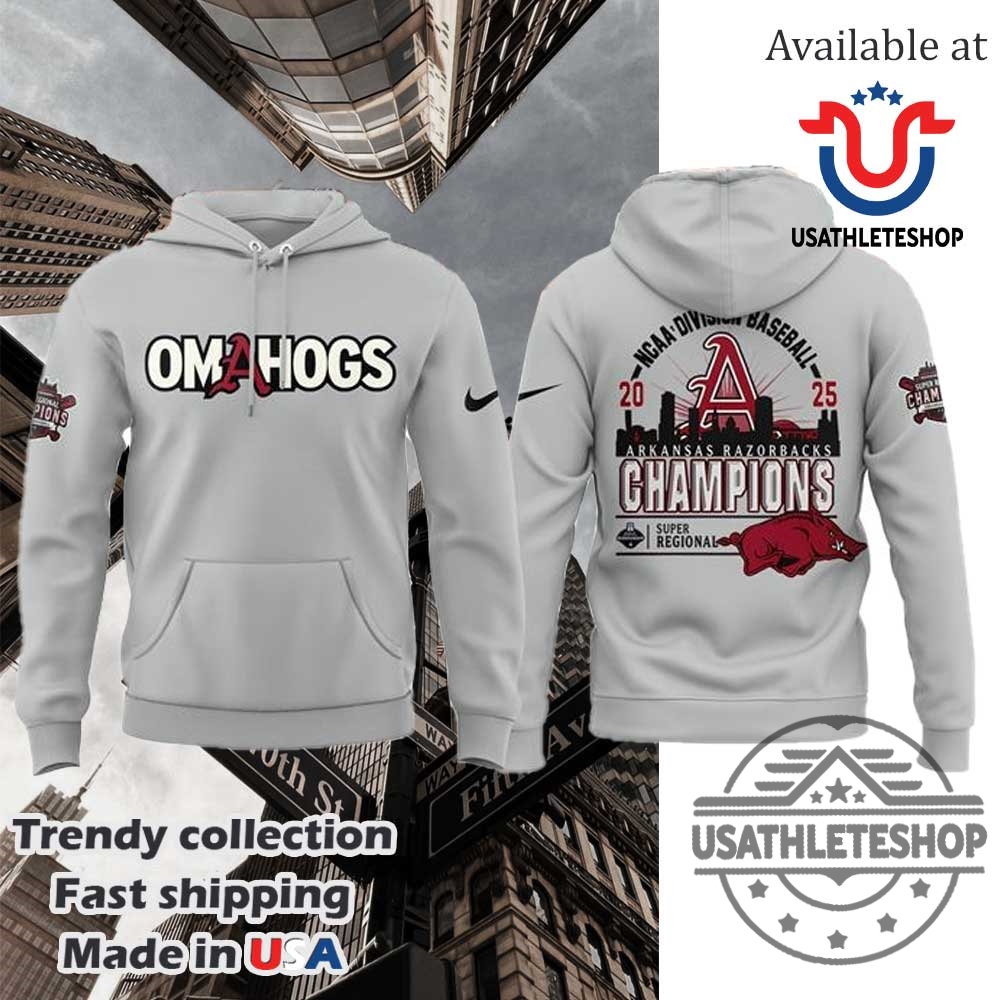 Personalized Arkansas Omahogs 2025 College World Series All Over Print Hoodie 3 Personalized Arkansas Omahogs 2025 College World Series All Over Print Hoodie