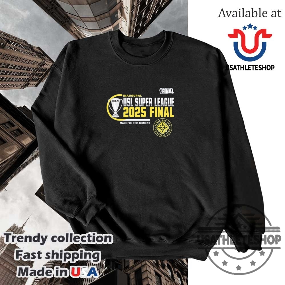 Tampa Bay Sun Fc 2025 Usl Super League Final Shirt 5 Tampa Bay Sun FC 2025 USL Super League Final Shirt