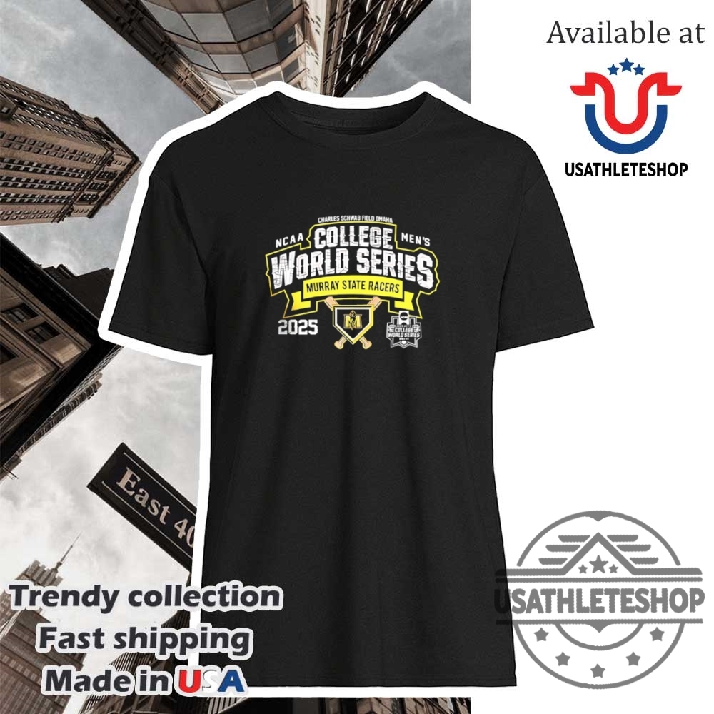 "Top 2025 Air Jordan Sneakers and Iconic Sportswear for Fans" 39 Omaha Murray State Racers 2025 Ncaa College World Series Shirt