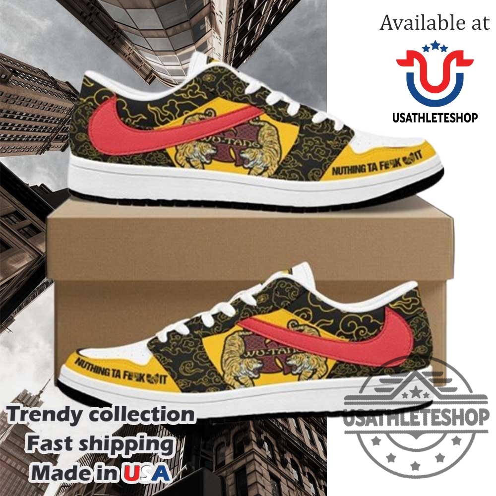 Wutang Clan Tiger Nike Air Force 1 Shoes 4 Wu-Tang Clan Tiger Nike Air Force 1 Shoes