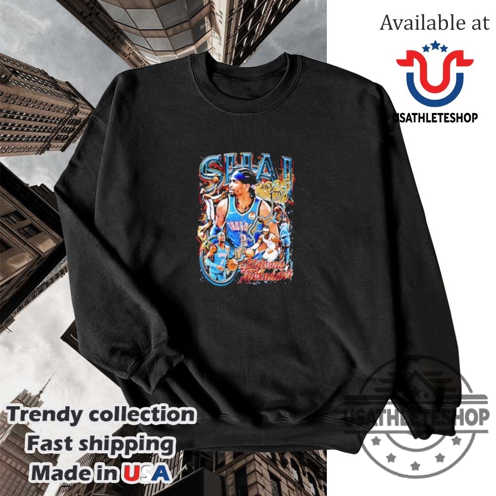 Shai Gilgeousalexander 2025 Nba Mvp Vintage Graphic Shirt 5 Shai Gilgeous-Alexander 2025 NBA MVP vintage graphic shirt