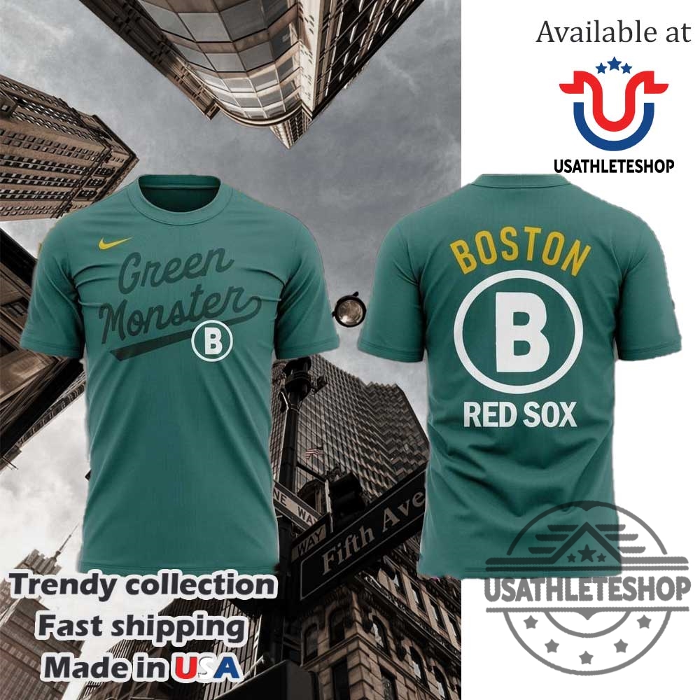 "Top Trendy Custom Nike Air Force 1 Shoes for 2023" 21 Boston Red Sox Green Monster 2025 Tshirt