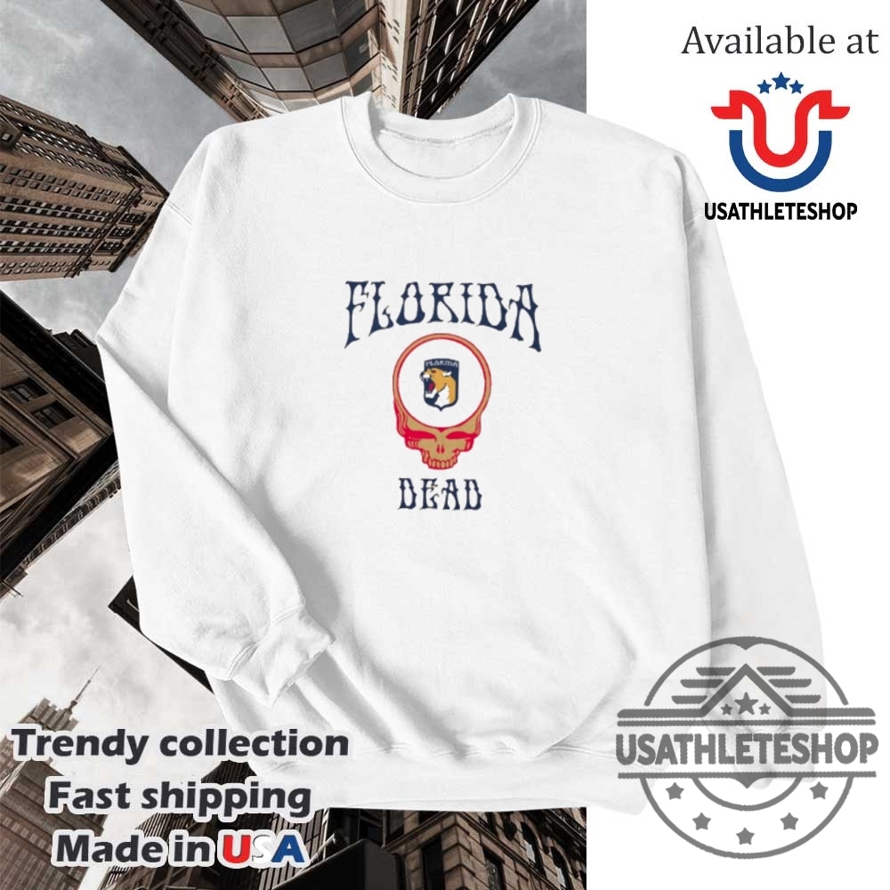 Florida Dead Florida Panthers X Grateful Dead Shirt 5 Florida dead Florida Panthers x Grateful Dead shirt