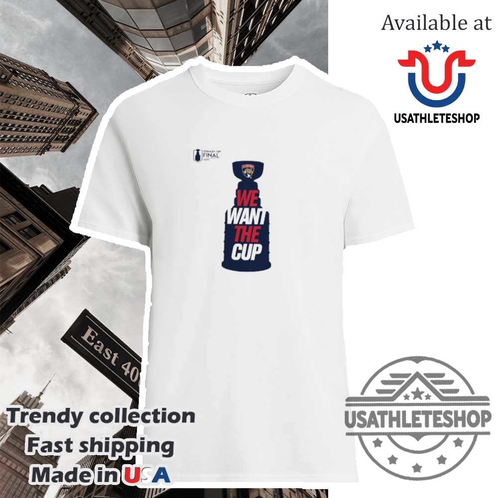 "Top Trendy Custom Nike Air Force 1 Shoes for 2023" 24 We Want The Cup Florida Panthers 2025 Stanley Cup Finals Shirt
