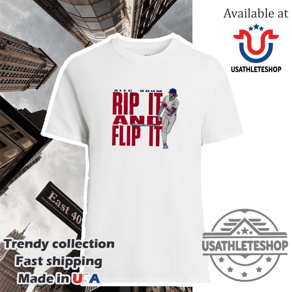 "Top Trendy Custom Nike Air Force 1 Shoes for 2023" 25 Philadelphia Phillies Alec Bohm Rip It And Flip It Shirt