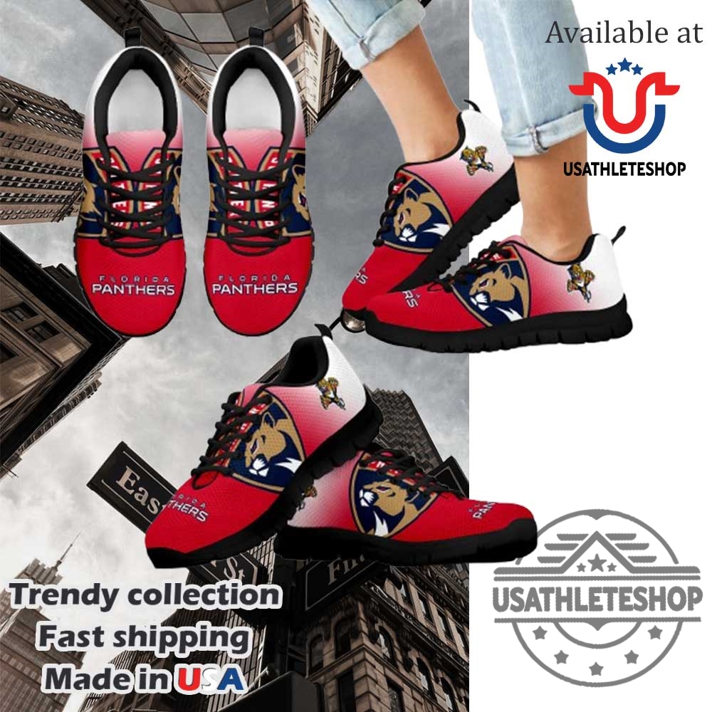 Special Nhl Florida Panthers Sneakers Black White Sole 5 Special NHL Florida Panthers Sneakers Black White Sole