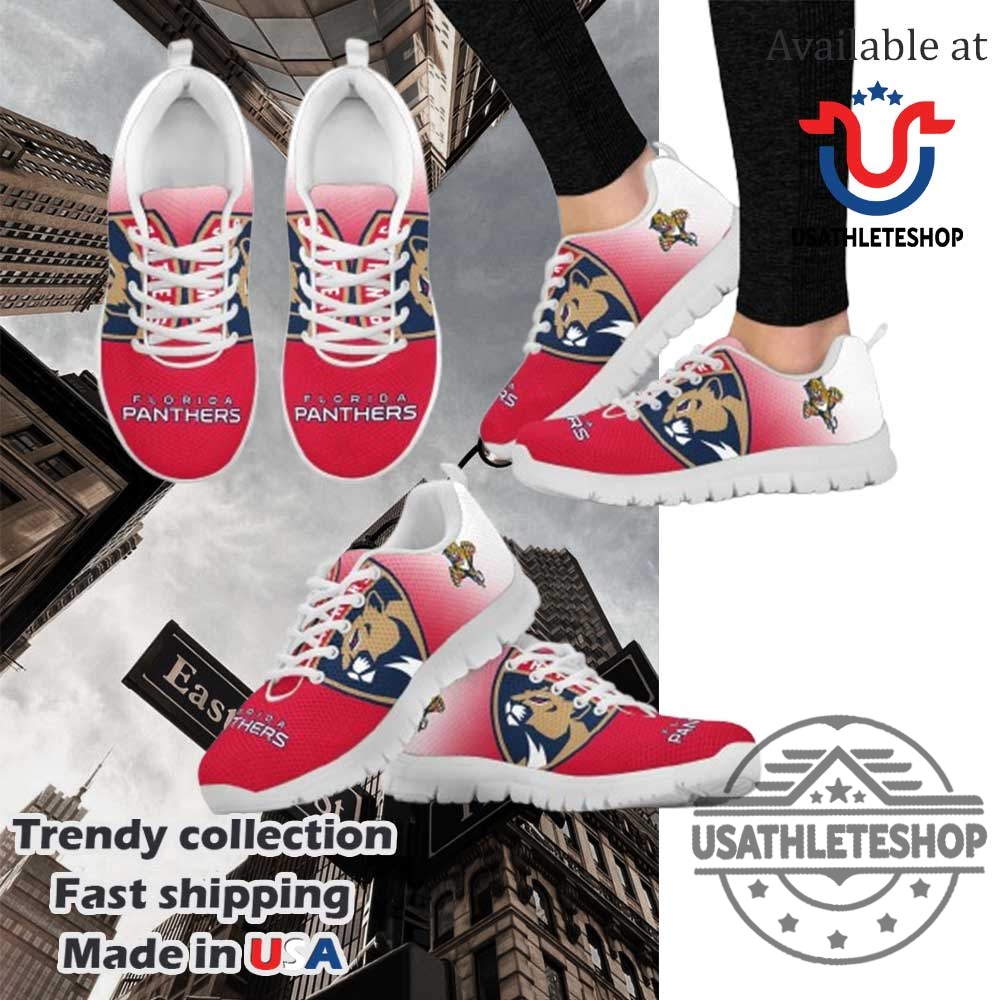 Special Nhl Florida Panthers Sneakers Black White Sole 6 Special NHL Florida Panthers Sneakers Black White Sole