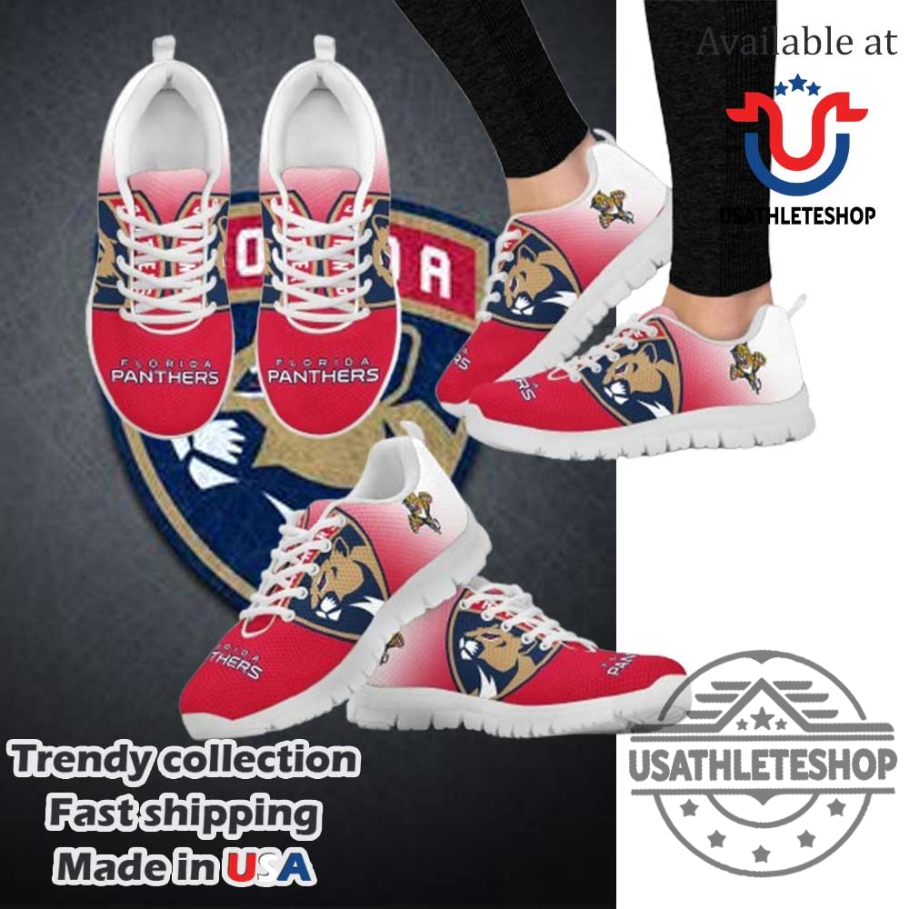 Special Nhl Florida Panthers Sneakers Black White Sole 7 Special NHL Florida Panthers Sneakers Black White Sole