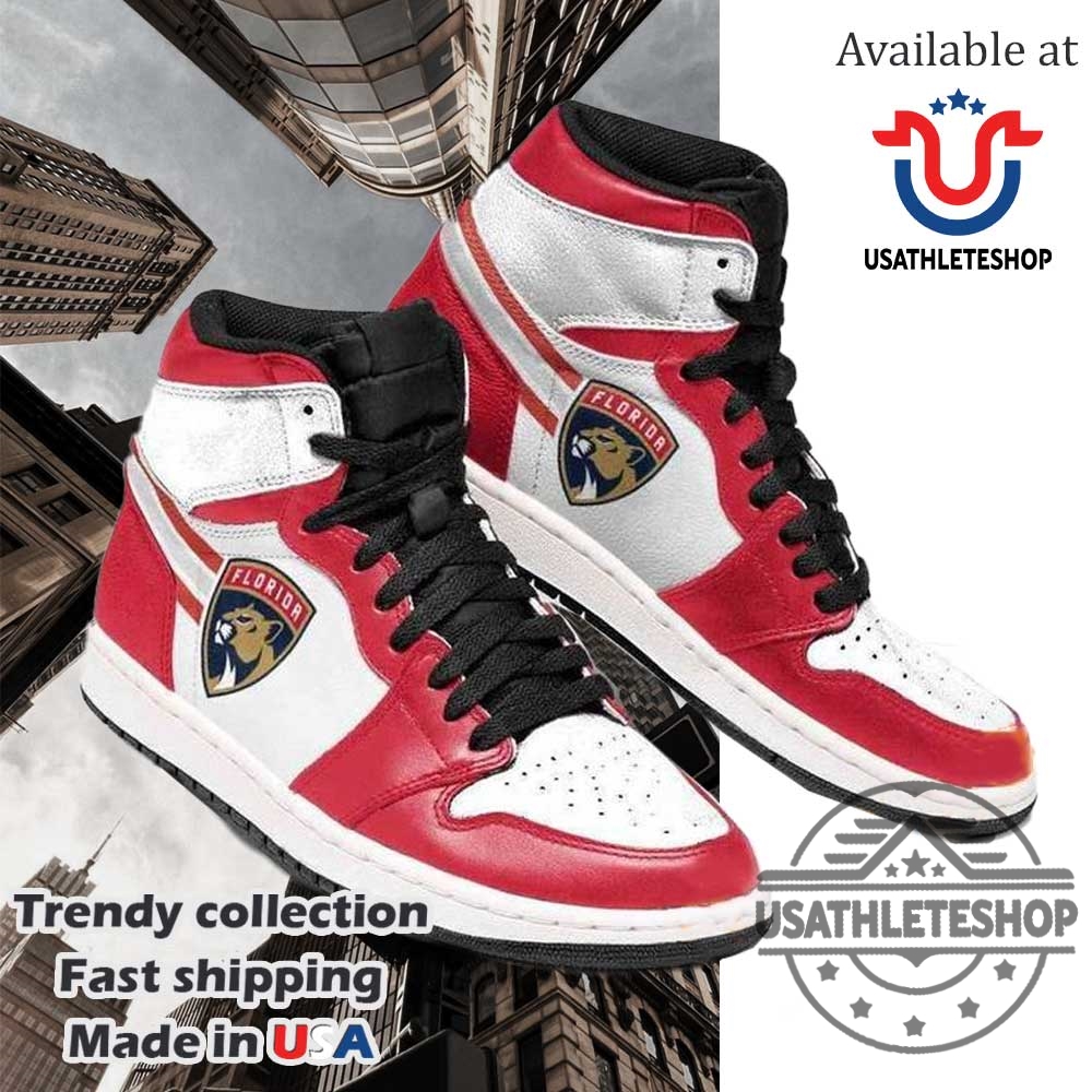 Florida Panthers Nhl Air Jordan Shoes 3 Florida Panthers NHL Air Jordan Shoes