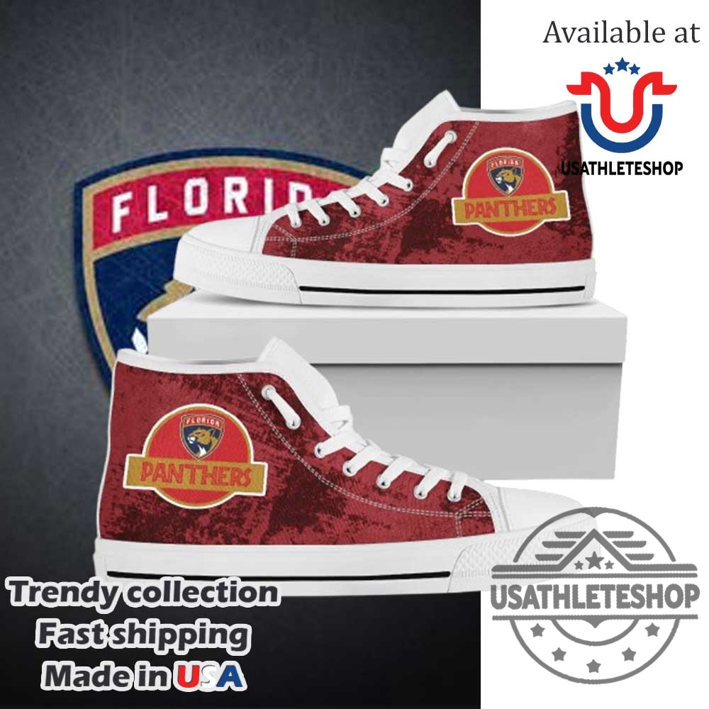 Jurassic Park Florida Panthers Nhl High Top Shoes