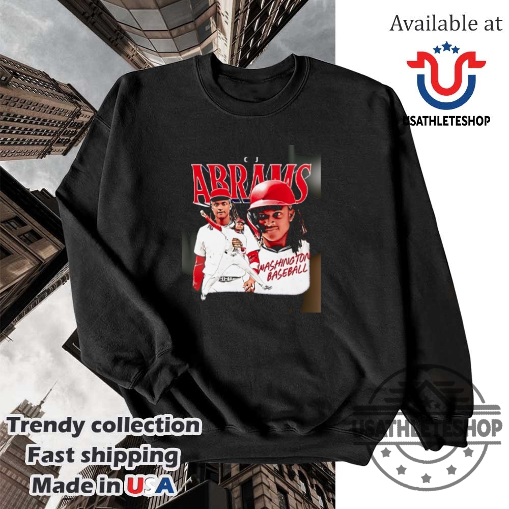Cj Abrams Washington Vintage Shirt 5 CJ Abrams Washington Vintage shirt