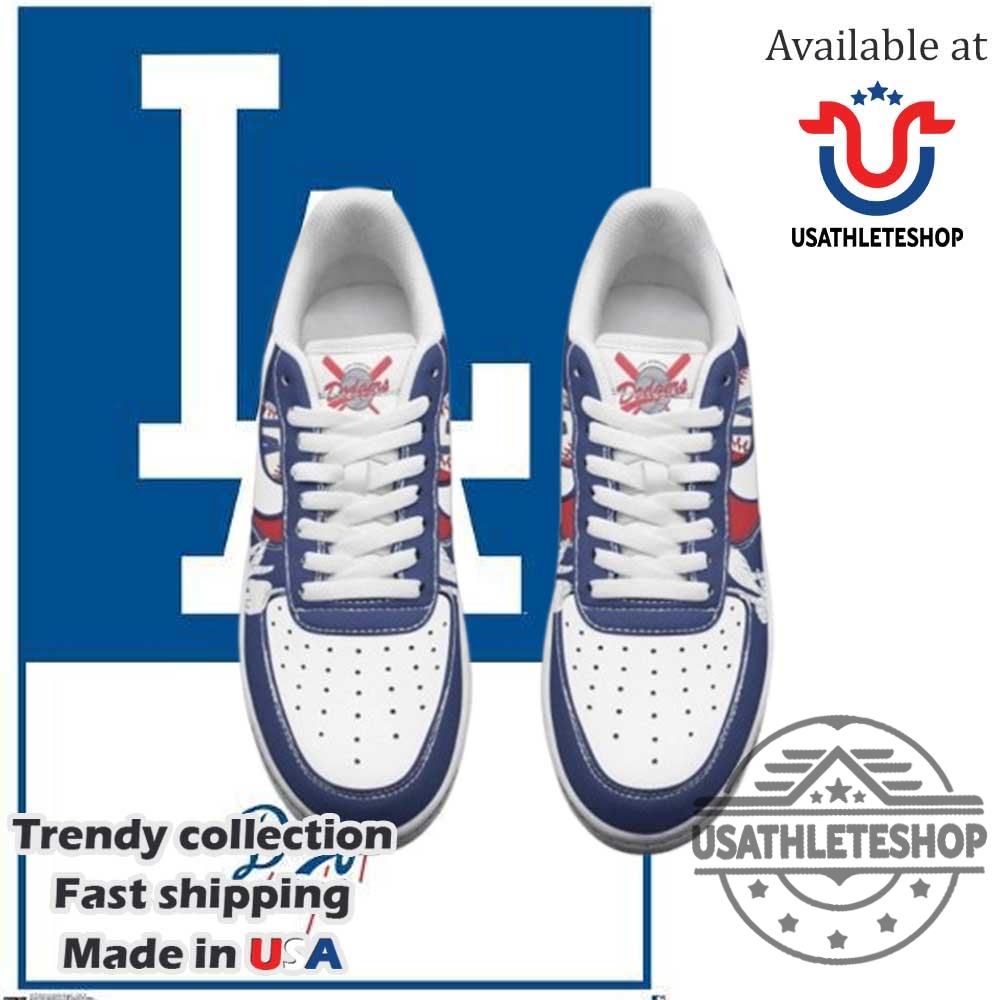 Los Angeles Dodgers New Arrival Summer Air Force 1 Shoes 6 Los Angeles Dodgers New Arrival Summer Air Force 1 Shoes