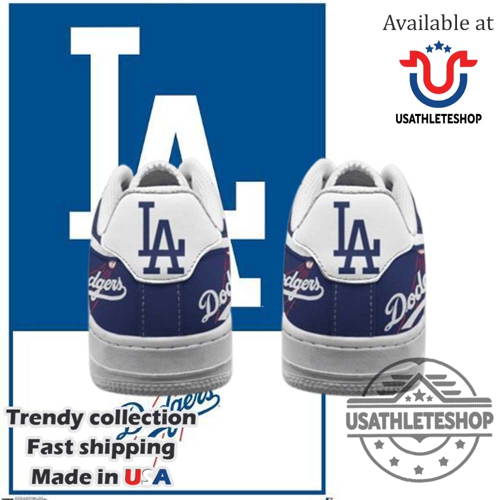 Los Angeles Dodgers New Arrival Summer Air Force 1 Shoes 7 Los Angeles Dodgers New Arrival Summer Air Force 1 Shoes