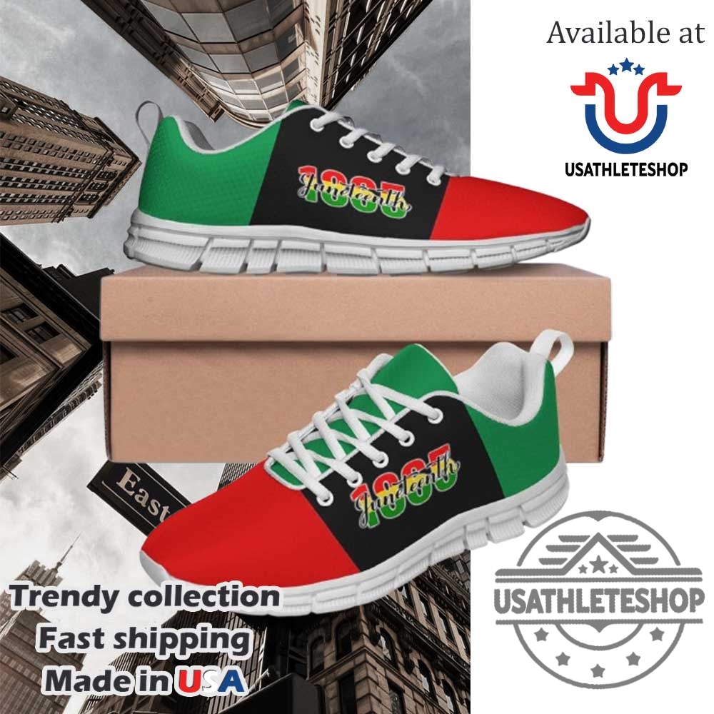 Juneteenth Shoes Black History Kwanzaa Day Shoes