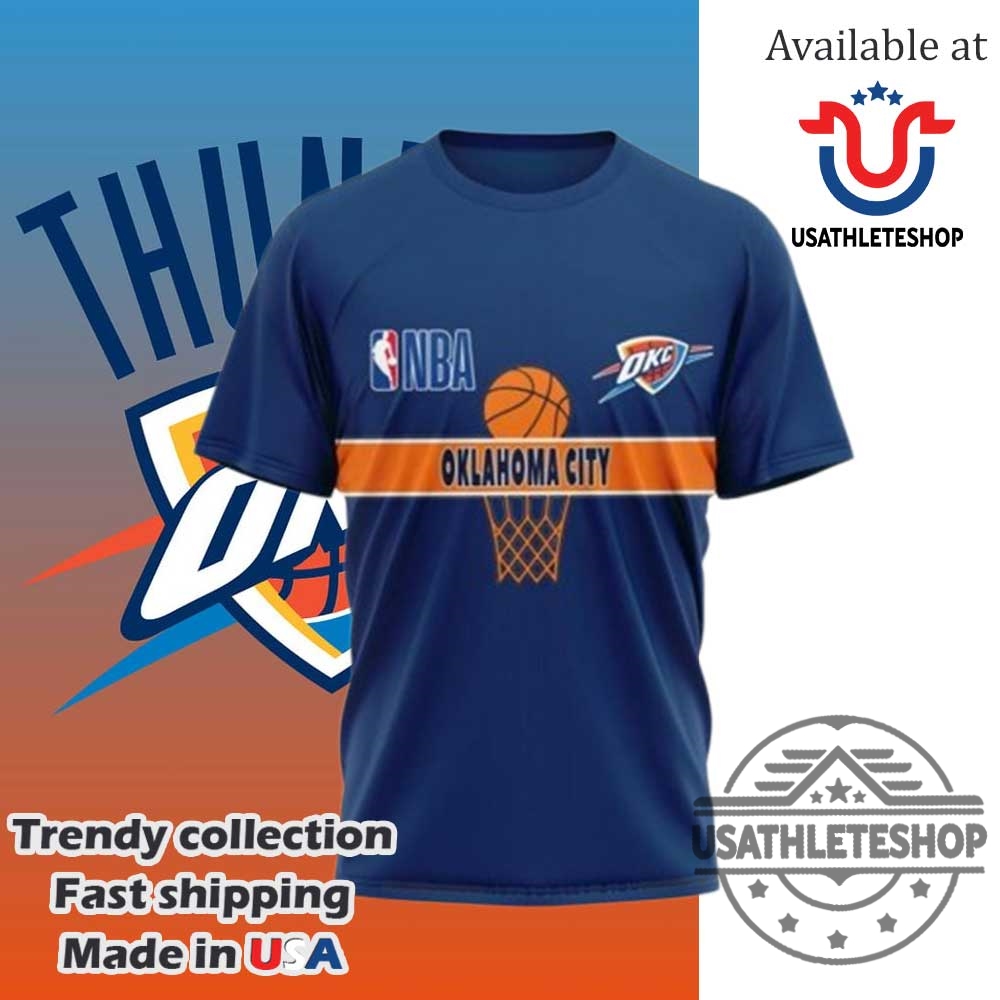 Oklahoma City Thunder 2025 Nba Finals Loud City All Over Print Tshirt 5 Oklahoma City Thunder 2025 NBA Finals Loud City All Over Print T-shirt