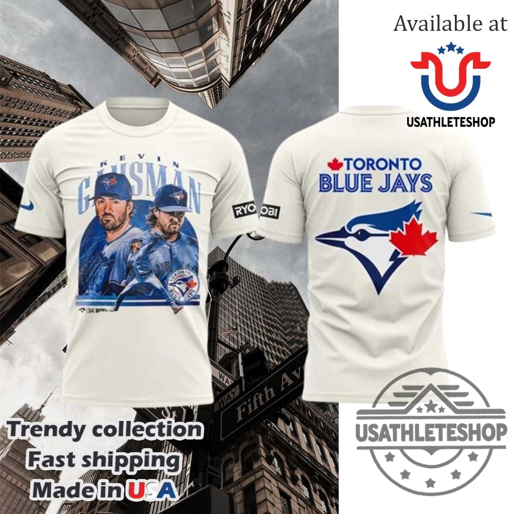 "Top Air Jordan Sneakers and Unique Sports Apparel for Fans" 14 Toronto Blue Jays Kevin Gausman Tshirt