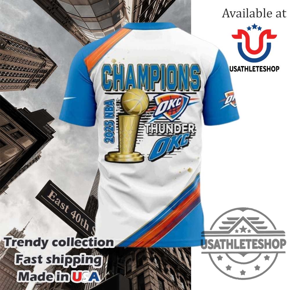 Exclusive Versio Okc Thunder Nba Champions 2025 All Over Print Tshirt 5 Exclusive Versio OKC Thunder NBA Champions 2025 All Over Print T-shirt