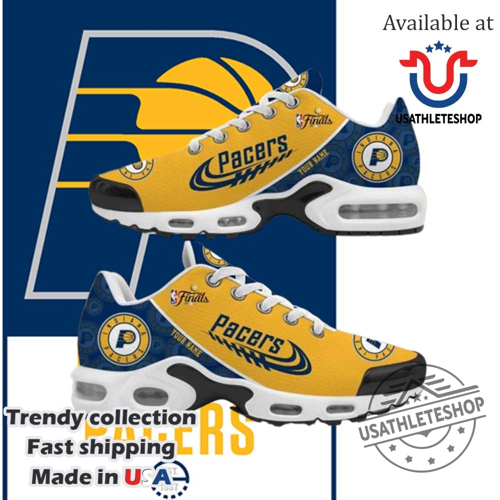Indiana Pacers Nba Finals Custom Nike Air Max Sneakers Personalized Style