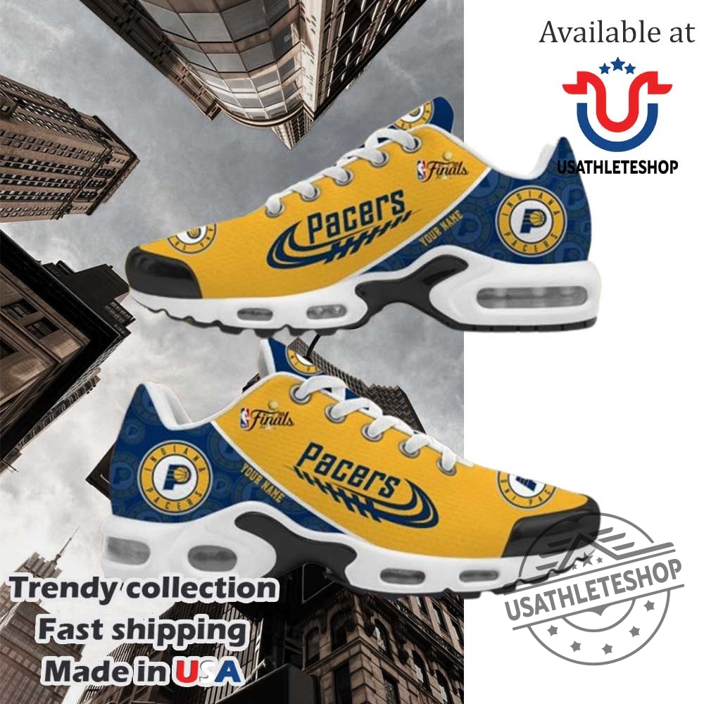 Indiana Pacers Nba Finals Custom Nike Air Max Sneakers Personalized Style 3 Indiana Pacers NBA Finals Custom Nike Air Max Sneakers - Personalized Style
