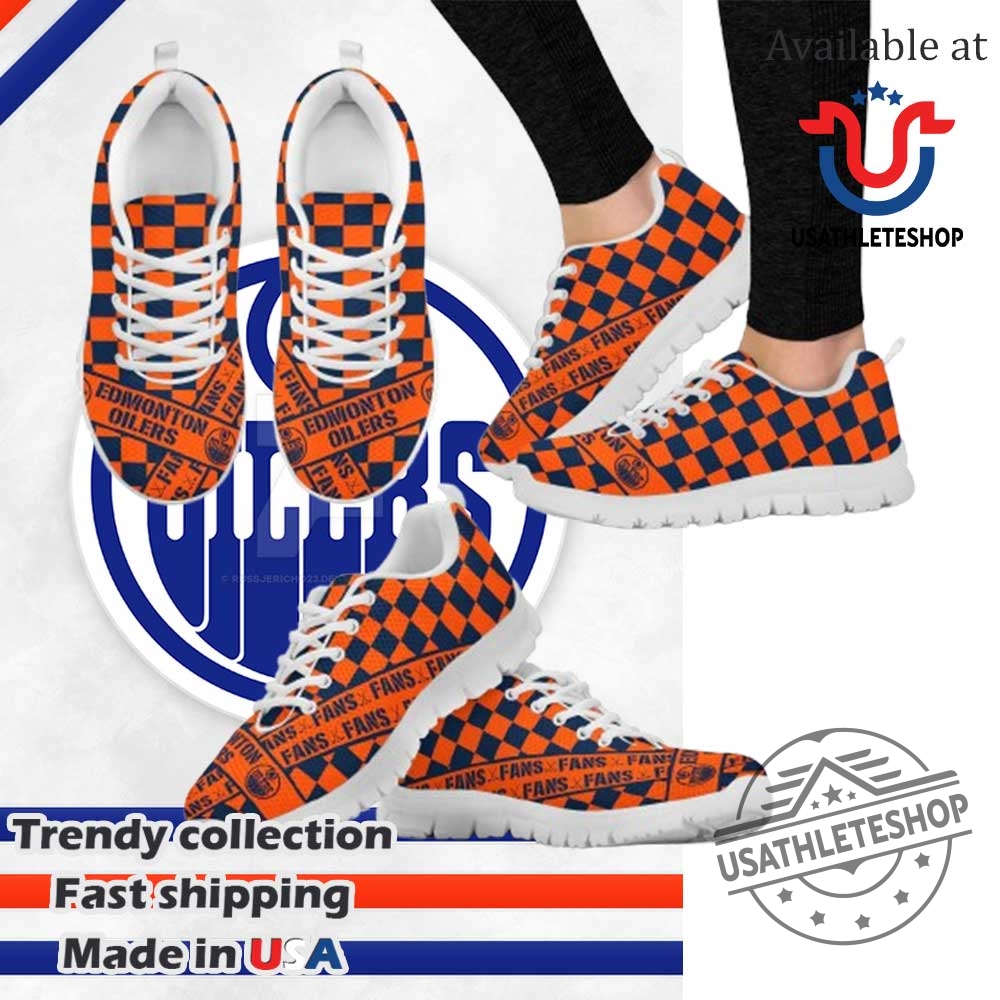 Banner Exclusive Edmonton Oilers Superior Sneakers Limited Edition