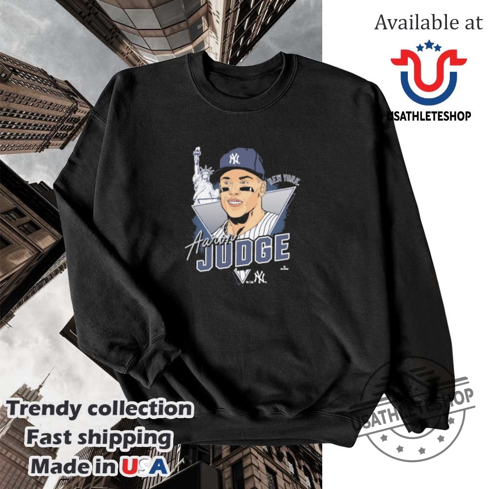 New York Yankees Aaron Judge Player Caricature Franklin Tshirt Custom Artwork 5 New York Yankees Aaron Judge Player Caricature Franklin T-shirt - Custom Artwork