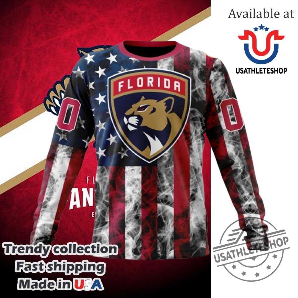 Florida Panthers For Independence Day The Fourth Of July Hoodie 5 Florida Panthers For Independence Day The Fourth Of July Hoodie