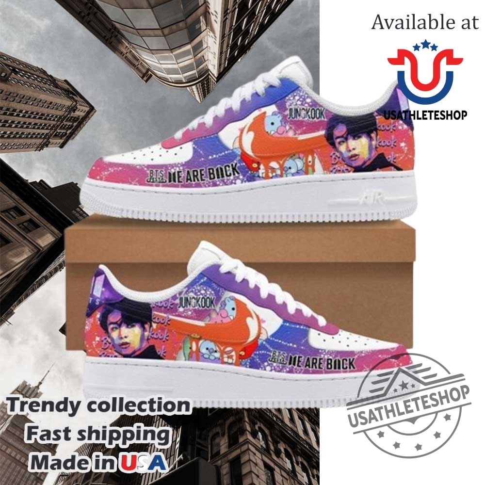 Jungkook Bts Nike Air Force 1 Shoes